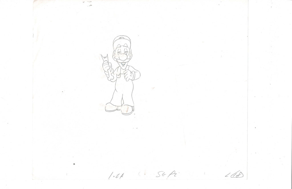 Super Mario Bros World sketch EX5123 - Animation Legends