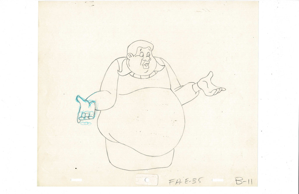 Fat Albert sketch EX5318 - Animation Legends