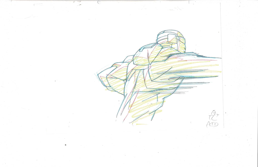 G.I Joe Resolute sketch EX5332 - Animation Legends