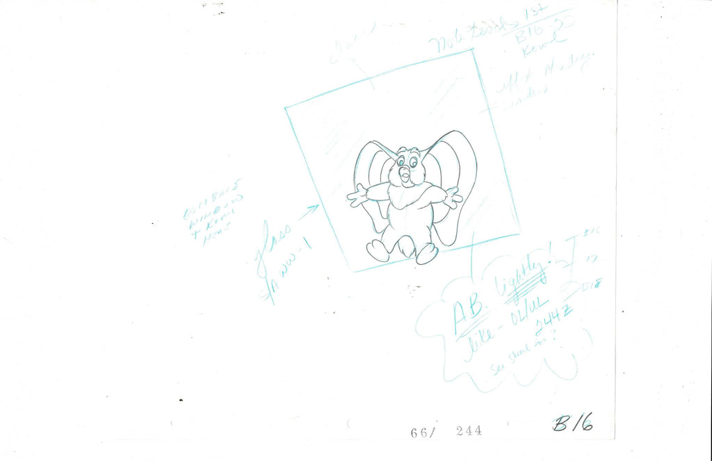 She-Ra Princeses of Power Sketch EX5414 - Animation Legends