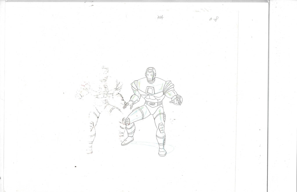 Iron Man sketch EX5429 - Animation Legends