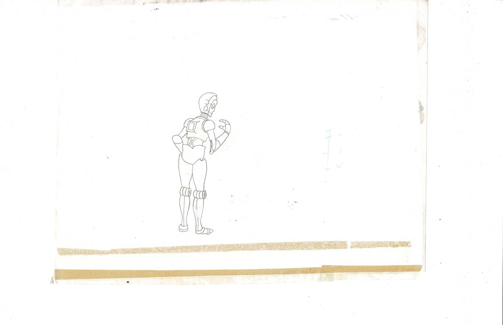 Star Wars: Droids sketch EX5437 - Animation Legends