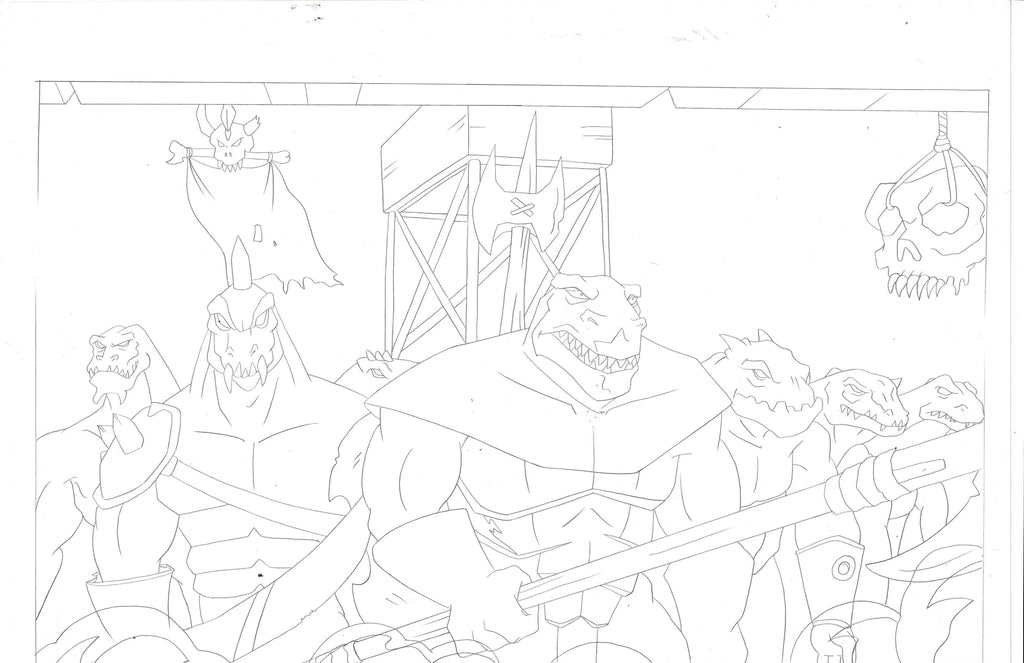 Heavy Metal Large sketch EX5452 - Animation Legends