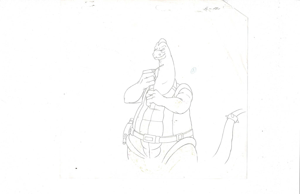 Dinosaucers sketch EX5520 - Animation Legends