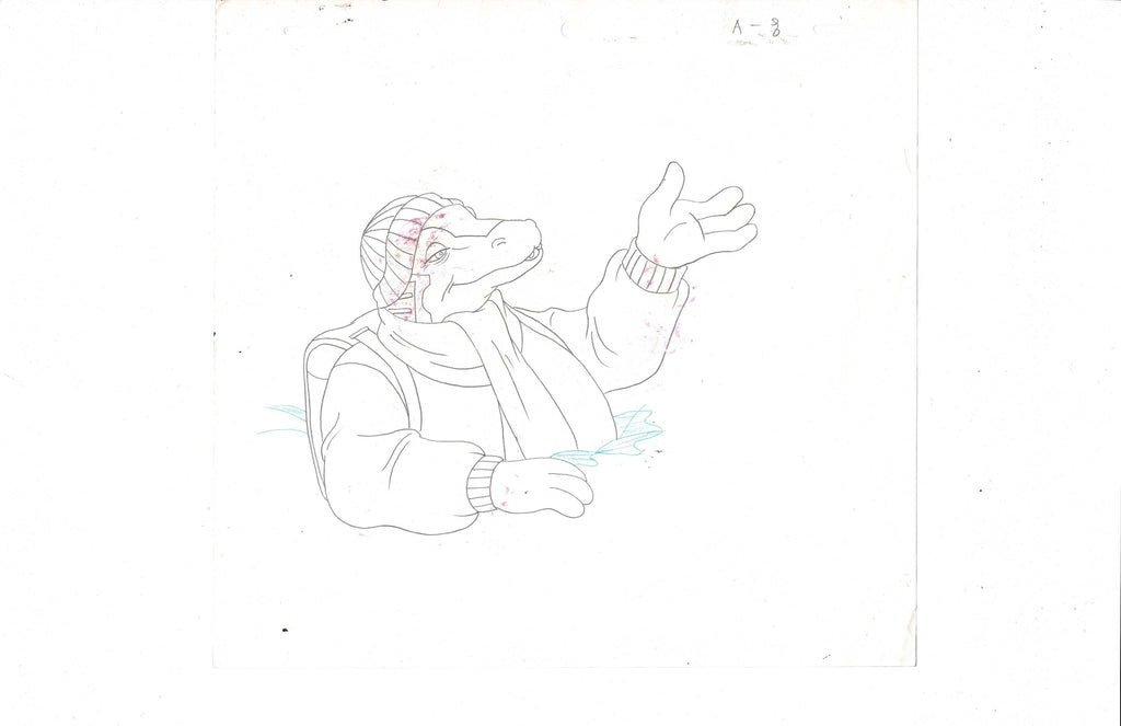 Dinosaucers sketch EX5521 - Animation Legends