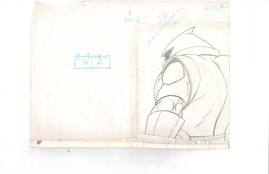 She-Ra Princesses of Power sketch EX5565 - Animation Legends