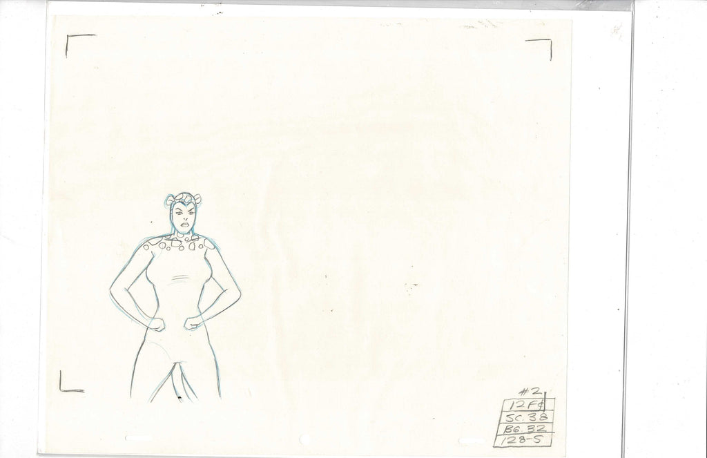 Super Friends sketch EX5570 - Animation Legends