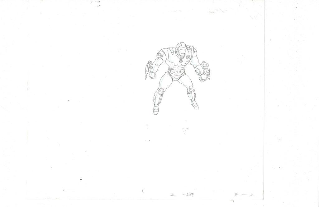 Iron Man sketch EX5594 - Animation Legends