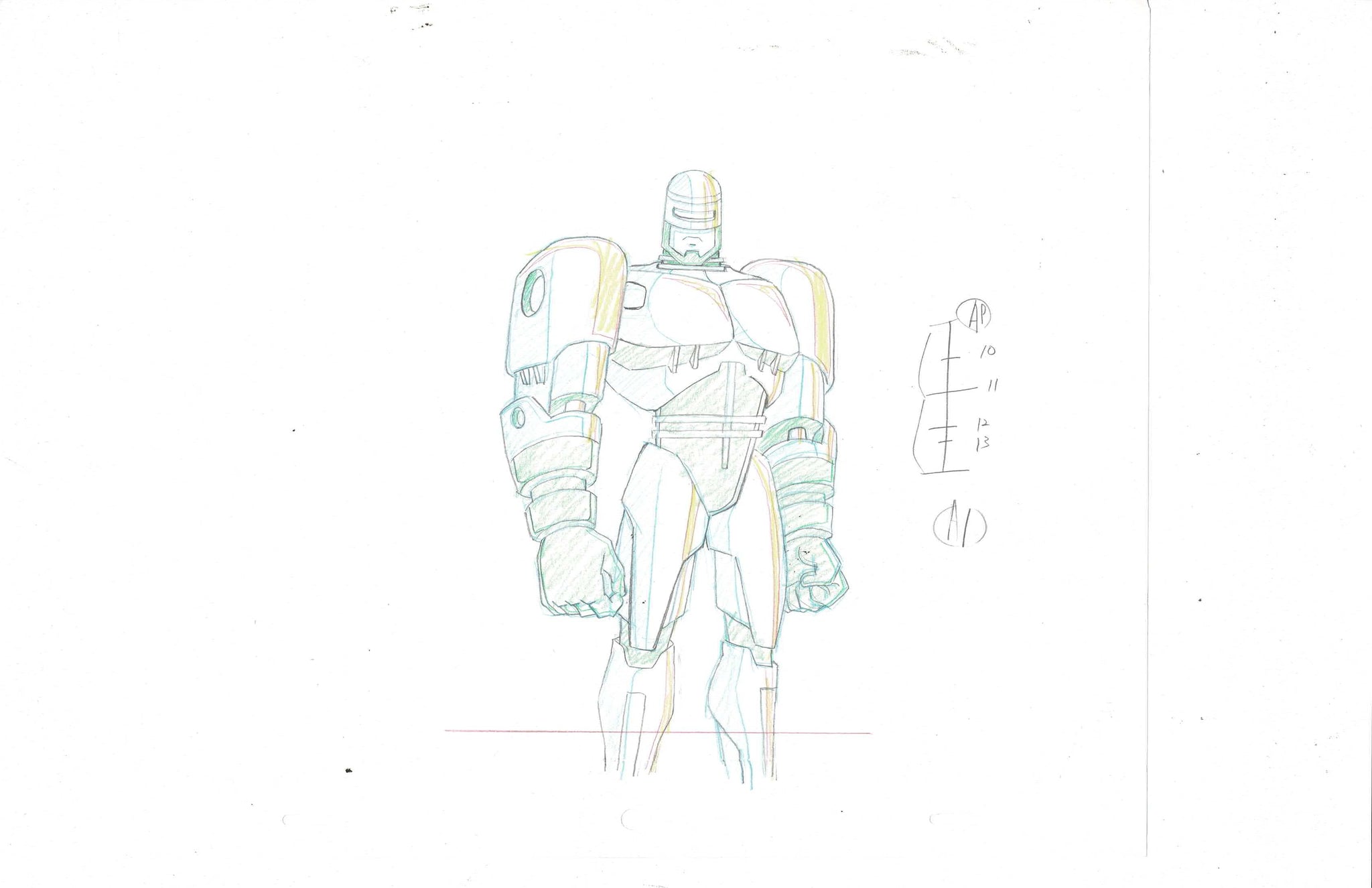 RoboCop sketch EX5610 - Animation Legends