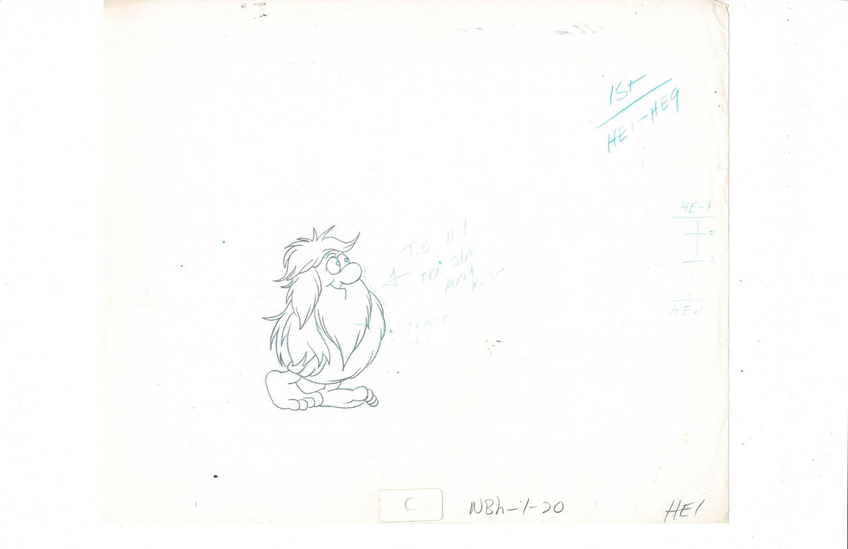 BroomHilda sketch EX5714– Animation Legends