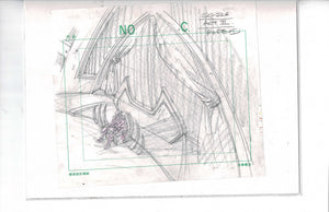 Mortal Kombat Defenders of the Universe sketch EX5736 - Animation Legends