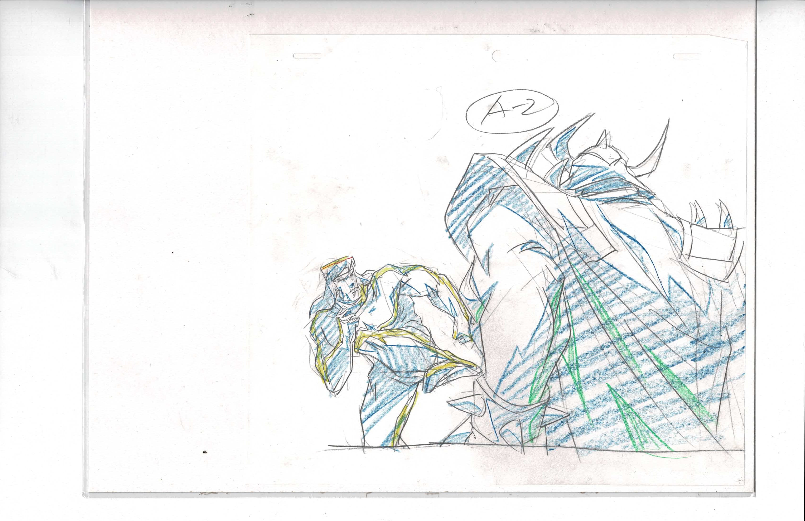 Mortal Kombat Defenders of the Universe sketch EX5737 - Animation Legends