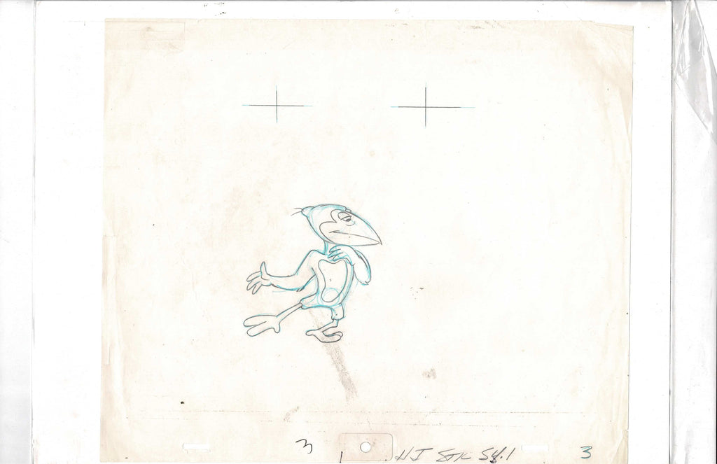 Heckle and Jeckle sketch EX5813 - Animation Legends