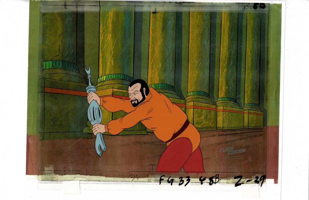 Flash Gordon Animation cel EX5841 - Animation Legends