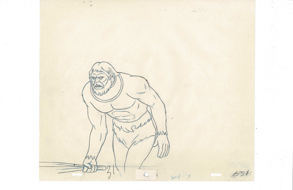 Flash Gordon sketch EX5843 - Animation Legends