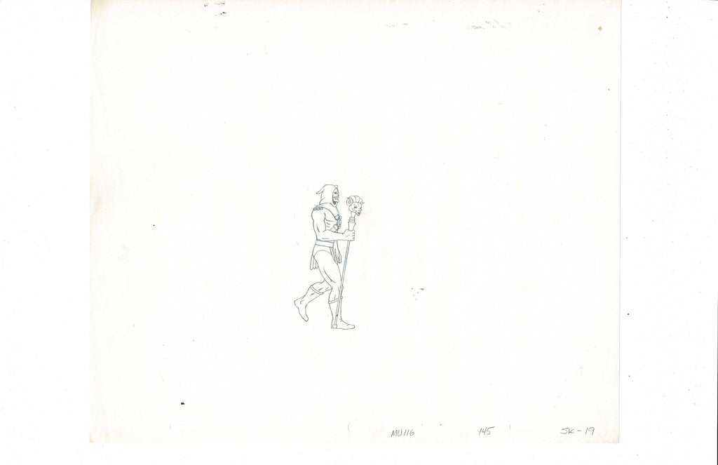 He-Man Masters of the Universe sketch EX5848 - Animation Legends