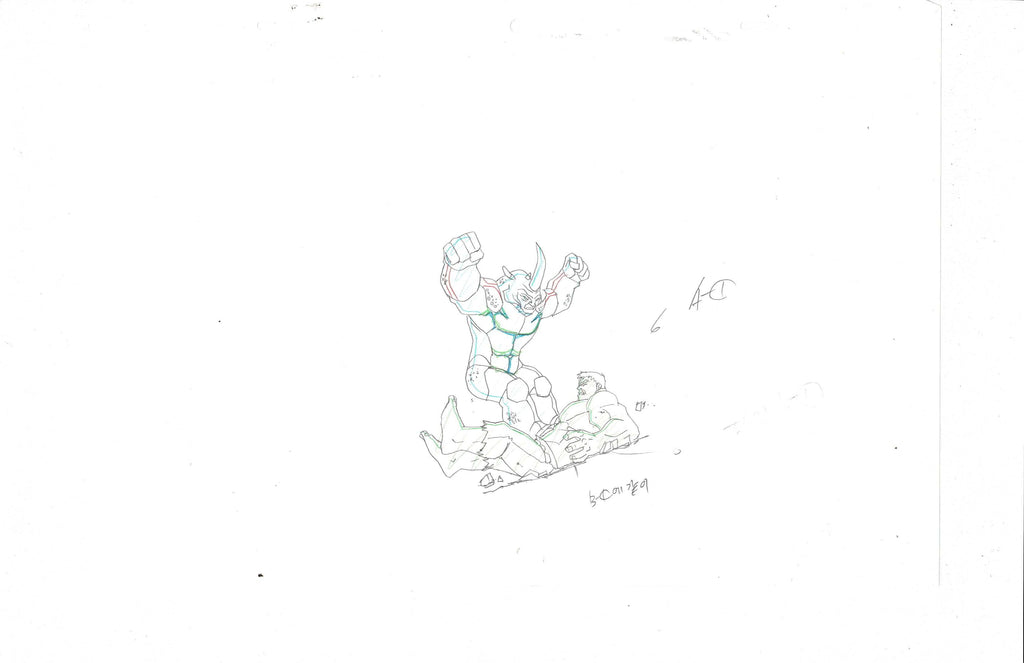 Ultimate Spiderman sketch EX5865 - Animation Legends