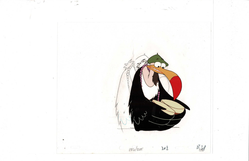 Boris the Vulture cel EX5872 - Animation Legends