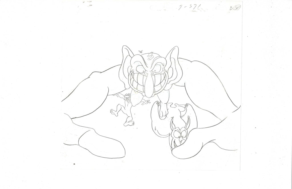 The Real Ghostbusters sketch EX5889 - Animation Legends