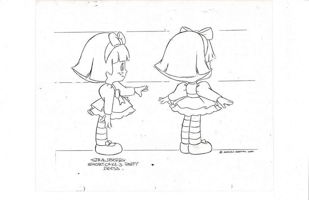 Strawberry Shortcake cel EX5984 - Animation Legends