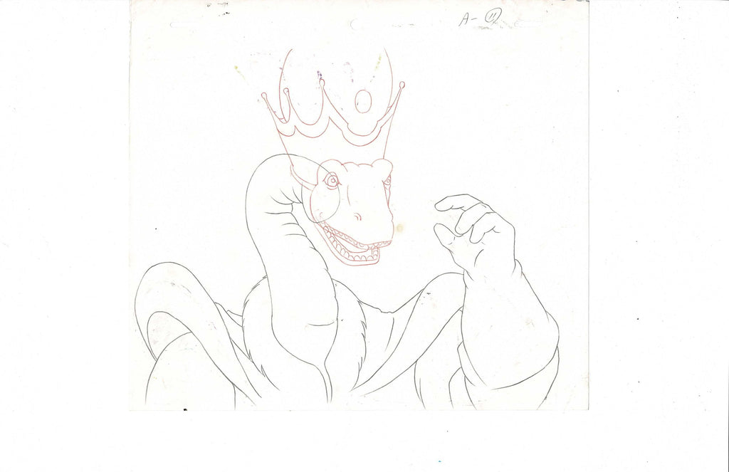 Dino Saucers sketch Ex6113 - Animation Legends