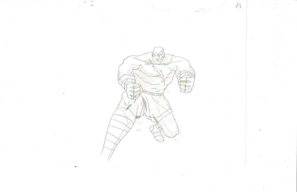 Street Fighter sketch EX6233 - Animation Legends