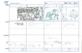 Sonic Underground sketch storyboard EX6290 - Animation Legends