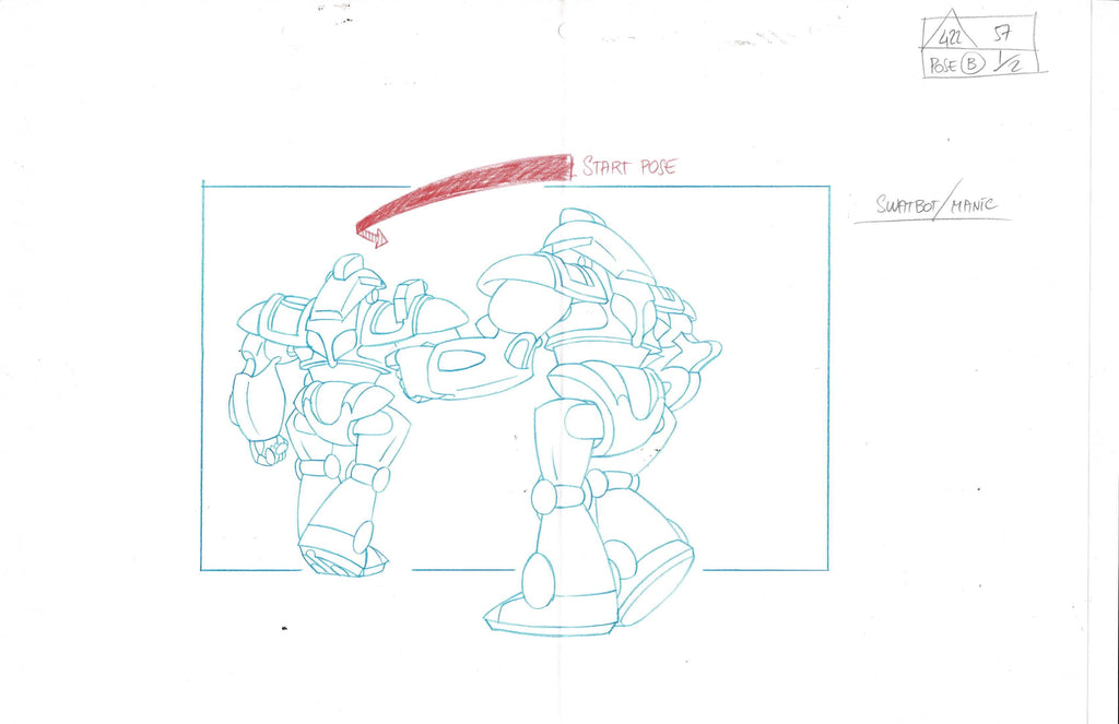 Sonic Underground sketch EX6291 - Animation Legends