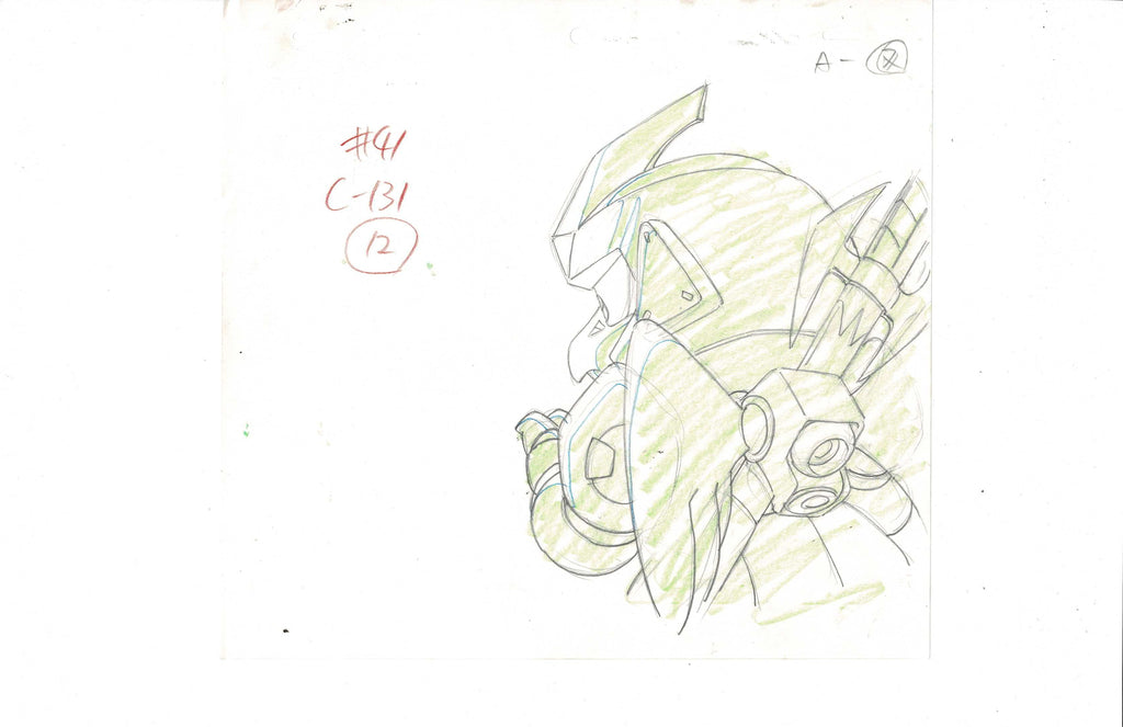 Samurai Pizza Cats sketch EX6378 - Animation Legends