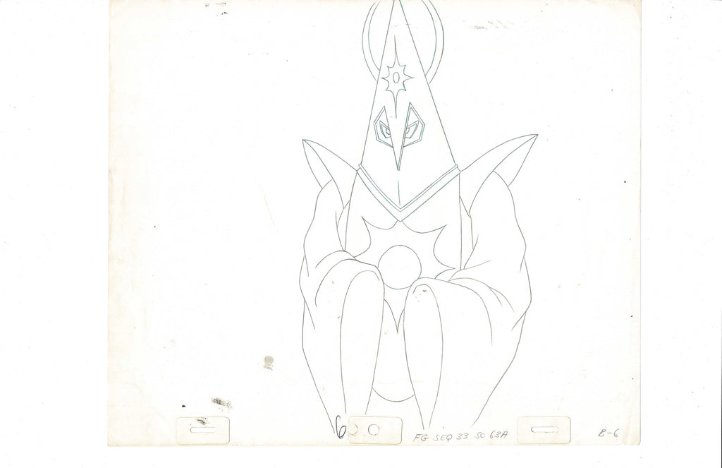 Flash Gordon sketch EX6438 - Animation Legends