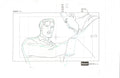 Invincible Iron Man sketch Ex6454 - Animation Legends
