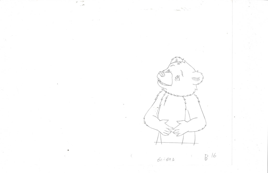 Little Bear sketch EX6527 - Animation Legends