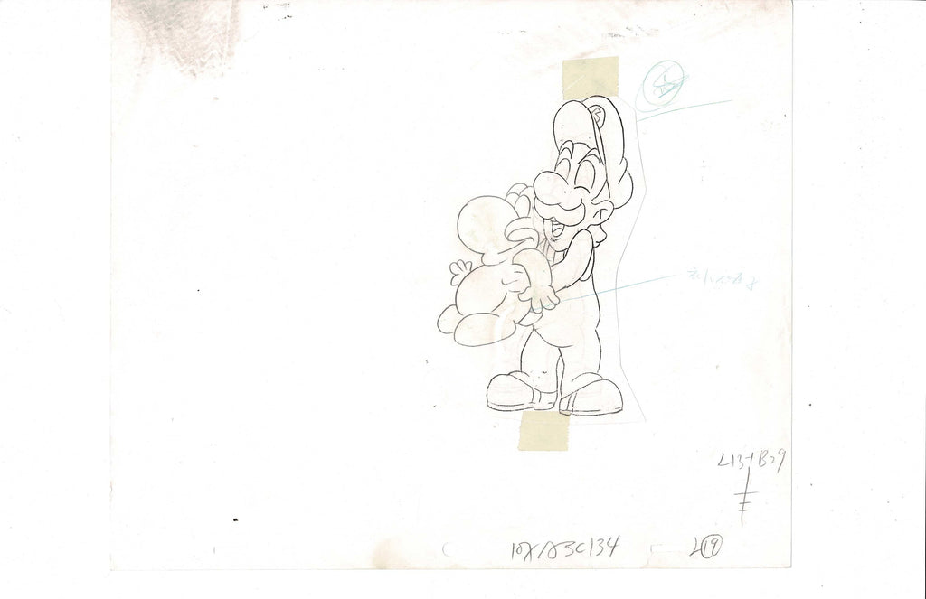 Super Mario Bros World sketch EX6610 - Animation Legends