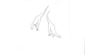Cadilacs and Dinosaurs sketch EX6638 - Animation Legends