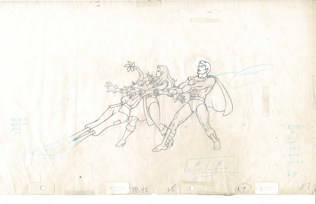 She-Ra Princesses of Power sketch EX6640 - Animation Legends