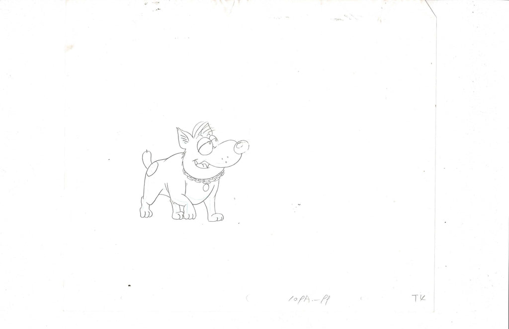Eek the Cat sketch EX6643 - Animation Legends