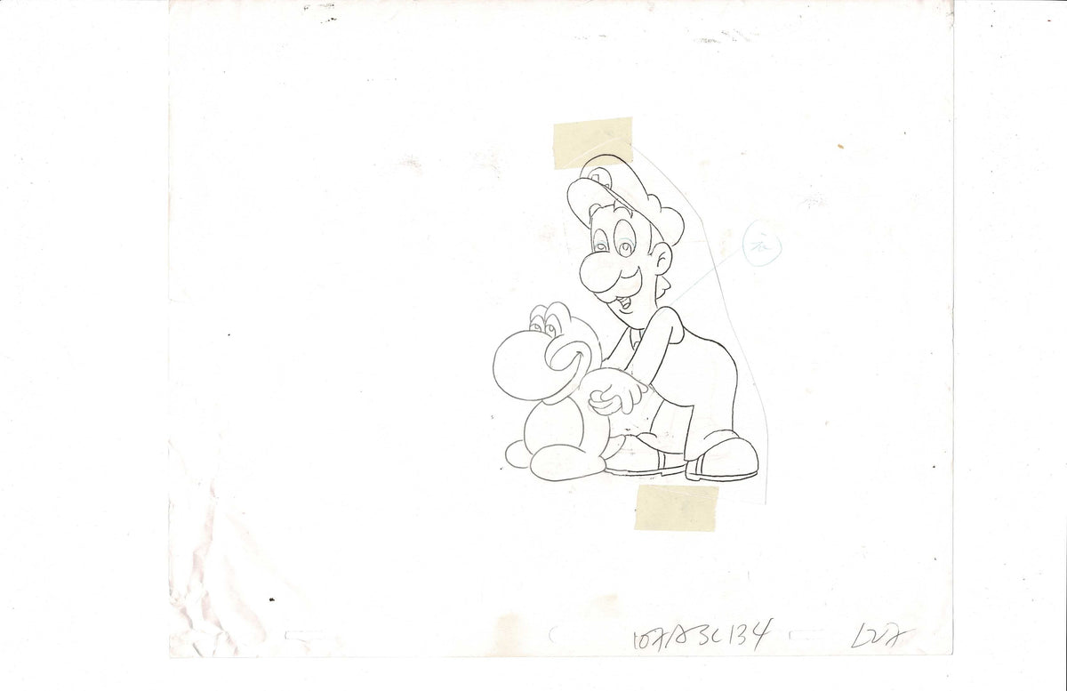 Super Mario Bros World sketch EX6732– Animation Legends