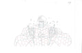 Fantastic Four sketch EX6796 - Animation Legends