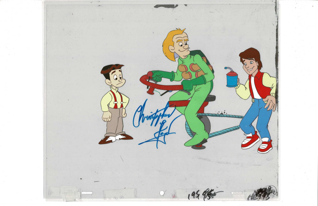 Back to the Future Signed cel EX6800 - Animation Legends