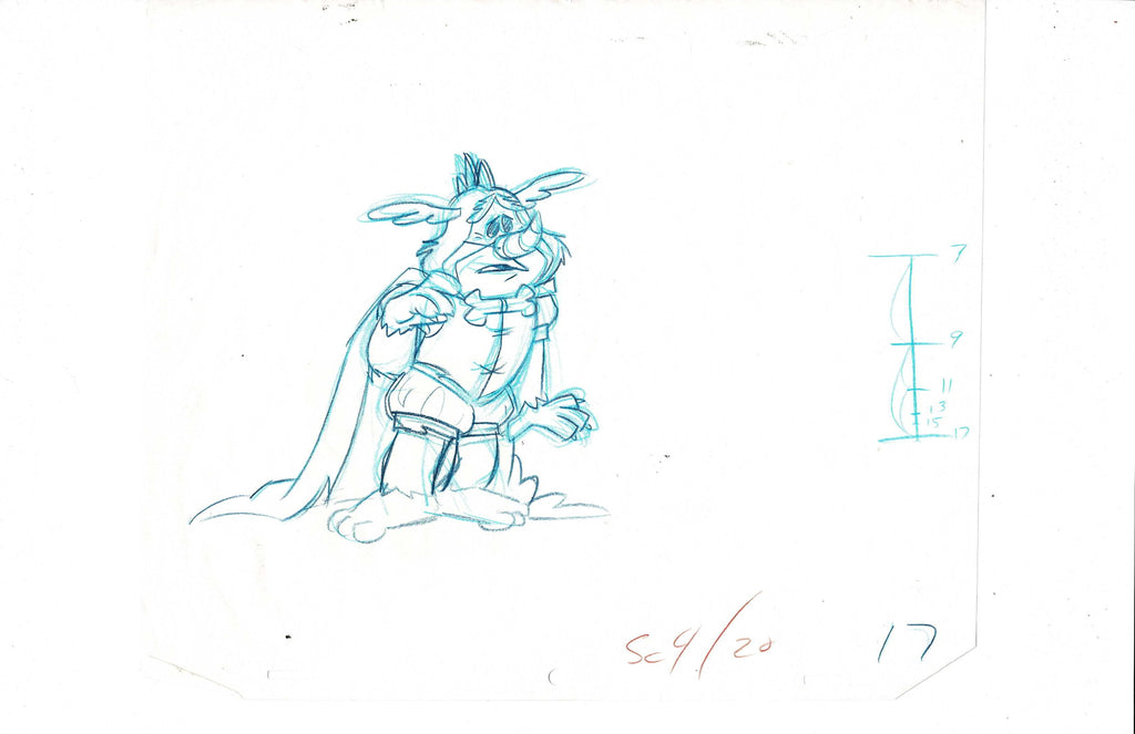 The Flintstones sketch EX6839 - Animation Legends