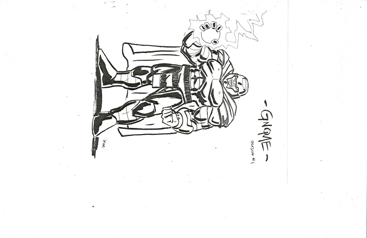 Wild C.A.T.S production used model copy EX6848 Animation Legends