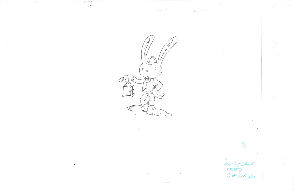 Sam and Max sketch EX6850 - Animation Legends