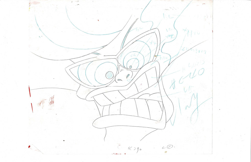Beetlejuice sketch EX6901 - Animation Legends