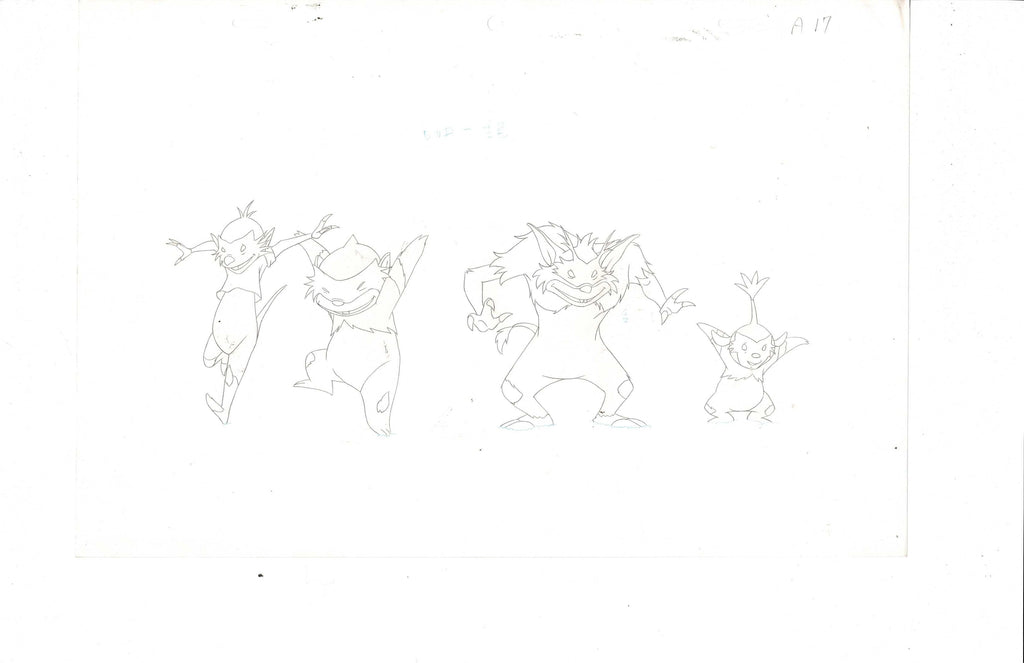Little Nemo Adventures in Slumberland sketch EX6945 - Animation Legends