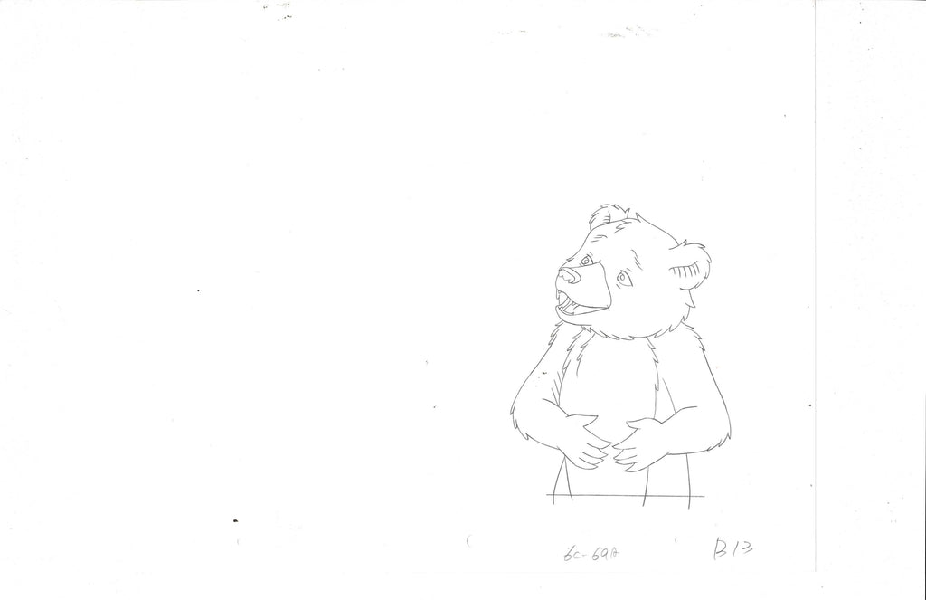 Little Bear sketch EX6950 - Animation Legends