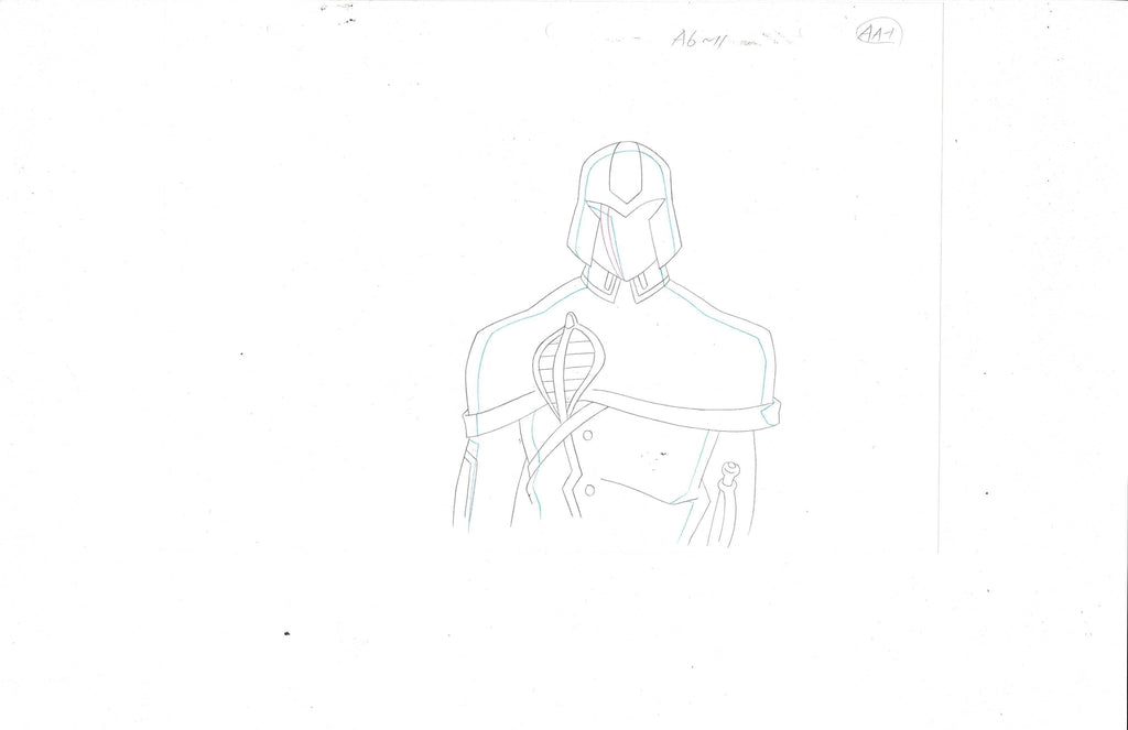 G.I. Joe sketch EX6955 - Animation Legends