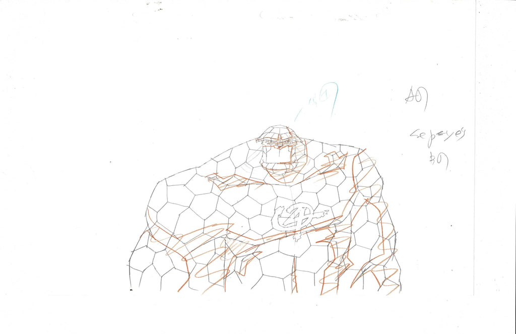 Fantastic Four sketch EX6988 - Animation Legends