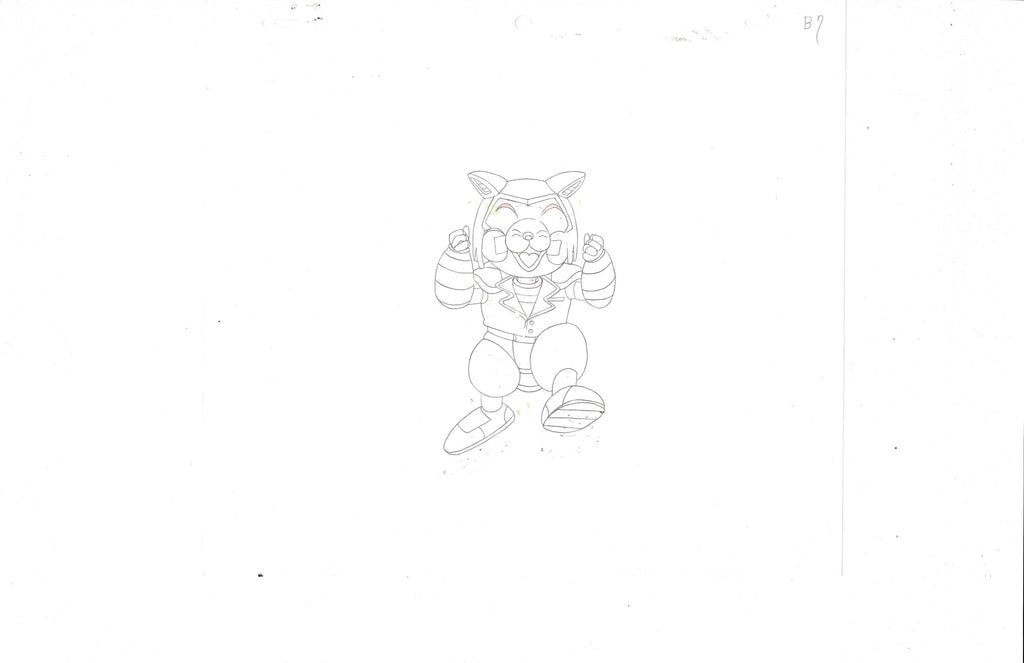 Samurai Pizza Cats sketch EX6993 - Animation Legends