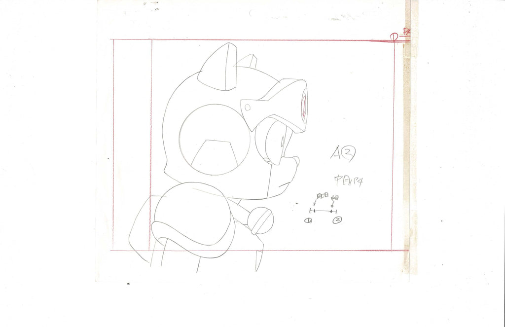 Samurai Pizza Cats sketch EX6997 - Animation Legends
