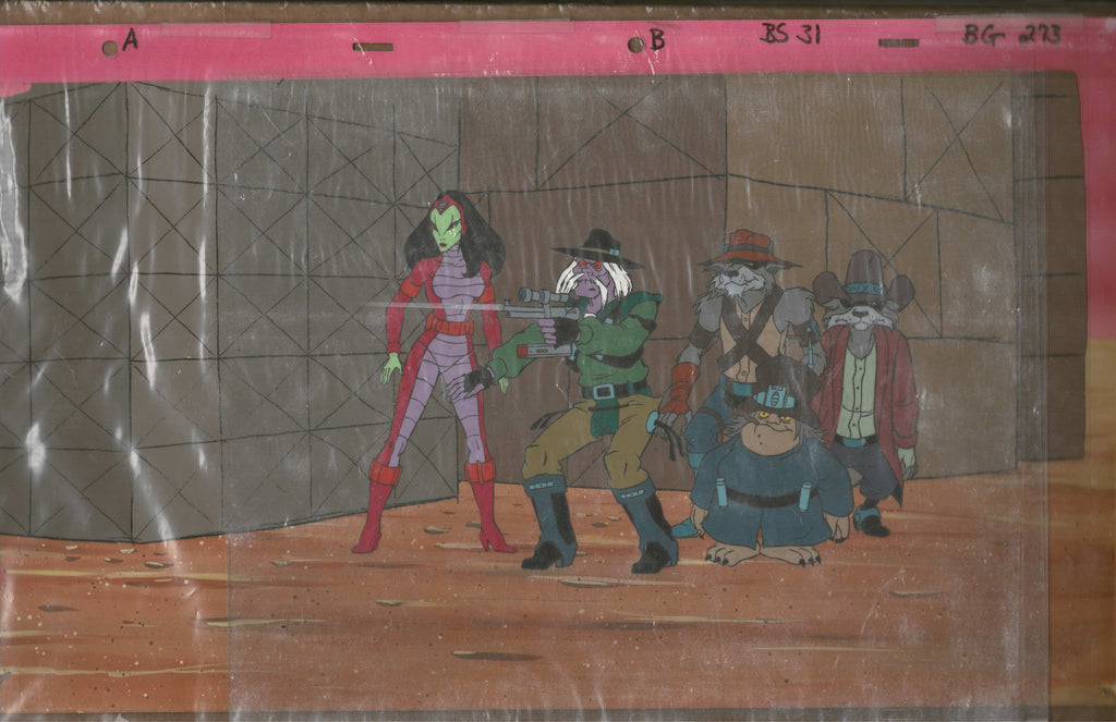 Bravestarr long cel EX7024 - Animation Legends